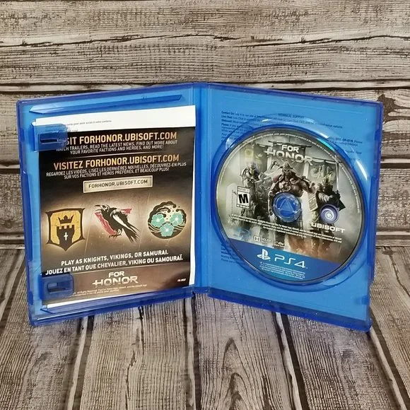 Lot of 3 PS4 Games Call of Duty Ghosts, Deadrising, For Honor - NOT Tested